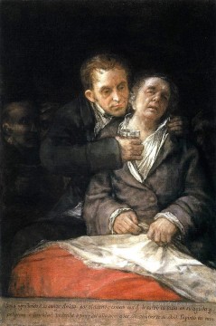 Francisco Goya Painting - Goya Attended by Doctor Arrieta Francisco de Goya
